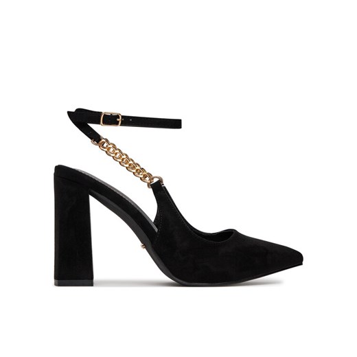 DeeZee Czółenka HT368-1 Czarny ze sklepu MODIVO w kategorii Sandały damskie - zdjęcie 187653381