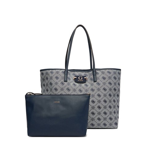 Guess Torebka Neda HWJP96 54240 Granatowy ze sklepu MODIVO w kategorii Torby Shopper bag - zdjęcie 187653551