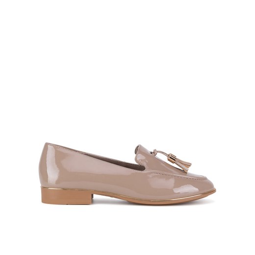 Clara Barson Loafersy CD24055-1 Beżowy ze sklepu MODIVO w kategorii Lordsy damskie - zdjęcie 187653634