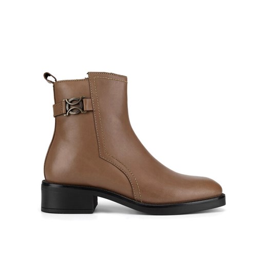 Lasocki Botki WI16-TUA-02 Brązowy ze sklepu MODIVO w kategorii Botki - zdjęcie 187653754