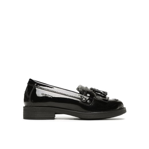 Geox Półbuty Jr Agata A J4449A 00066 C9999 M Czarny ze sklepu MODIVO w kategorii Mokasyny dziecięce - zdjęcie 187653864