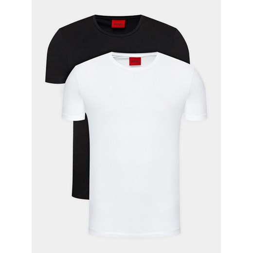 HUGO Komplet t-shirtów 50325440 Czarny Slim Fit ze sklepu MODIVO w kategorii Podkoszulki męskie - zdjęcie 187653891