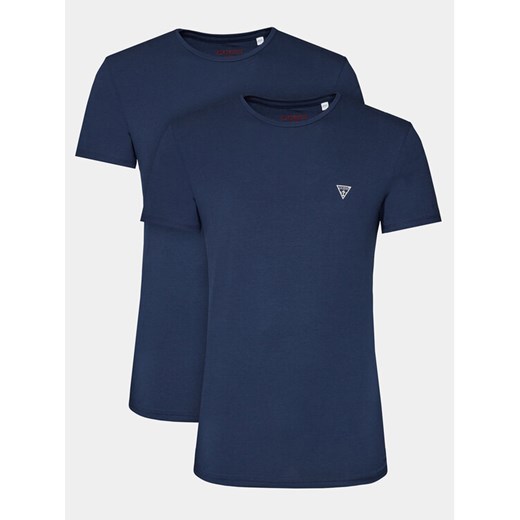 Guess Komplet t-shirtów U97G02 KCD31 Granatowy Regular Fit ze sklepu MODIVO w kategorii T-shirty męskie - zdjęcie 187653921