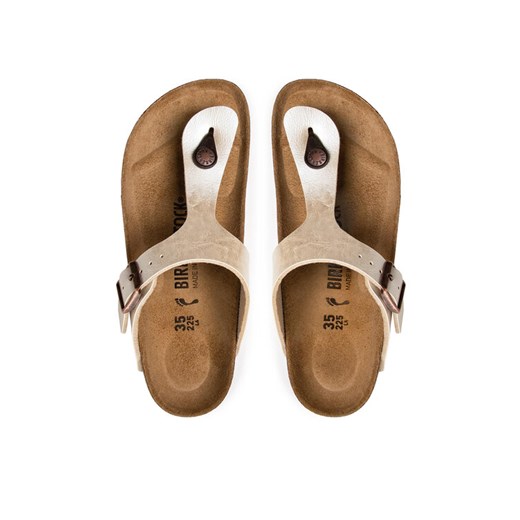 Birkenstock Japonki Gizeh Bs 943873 Biały ze sklepu MODIVO w kategorii Klapki damskie - zdjęcie 187653991