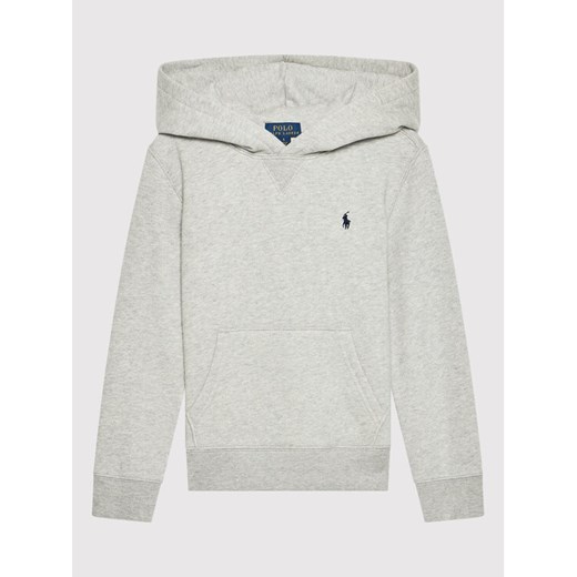 Polo Ralph Lauren Bluza Ls Po 322749954017 Szary Regular Fit ze sklepu MODIVO w kategorii Bluzy chłopięce - zdjęcie 187654053