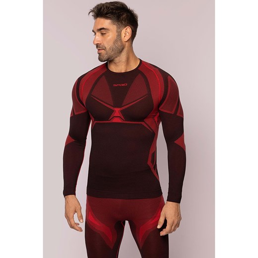 Spaio Koszulka termiczna &quot;Confidence&quot; w kolorze czerwonym ze sklepu Limango Polska w kategorii T-shirty męskie - zdjęcie 187660724