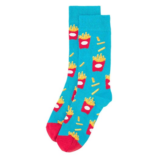 Happy Socks Skarpety w kolorze błękitno-czerwonym ze sklepu Limango Polska w kategorii Skarpetki męskie - zdjęcie 187660760