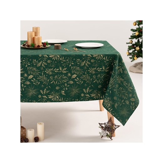 GAMUSI Obrus w kolorze zielono-złotym ze sklepu Limango Polska w kategorii Obrusy i bieżniki - zdjęcie 187660842