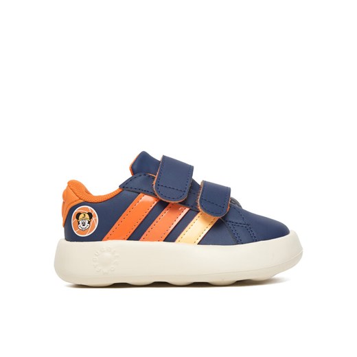 Sneakersy adidas Disney Mickey Mouse Grand Court JS2344 Granatowy ze sklepu eobuwie.pl w kategorii Buty sportowe dziecięce - zdjęcie 187661071