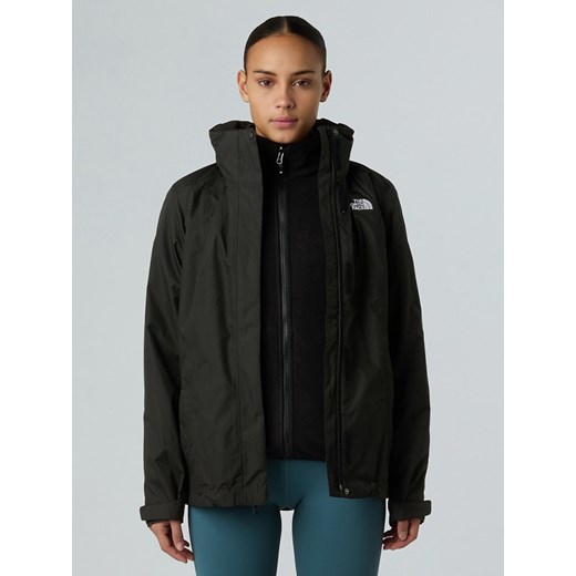 The North Face Kurtka funkcyjna 3w1 w kolorze czarnym ze sklepu Limango Polska w kategorii Kurtki damskie - zdjęcie 187663364