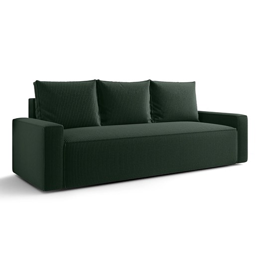 Zielone tapicerowana sofa rozkładana C9-T94 ze sklepu Edinos.pl w kategorii Sofy i kanapy - zdjęcie 187663582