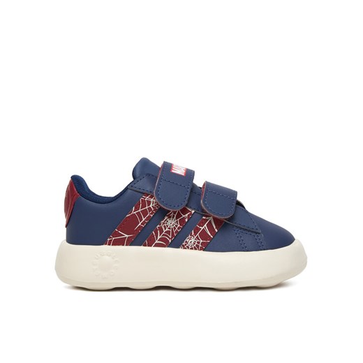 Sneakersy adidas Marvel Spider-Man Grand Court JS2342 Granatowy ze sklepu eobuwie.pl w kategorii Buty sportowe dziecięce - zdjęcie 187664854