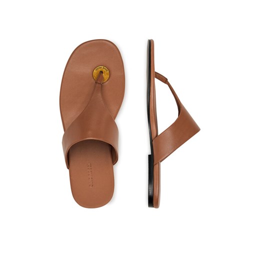 Gino Rossi Japonki ALAYA-119002 Brązowy ze sklepu MODIVO w kategorii Klapki damskie - zdjęcie 187665023