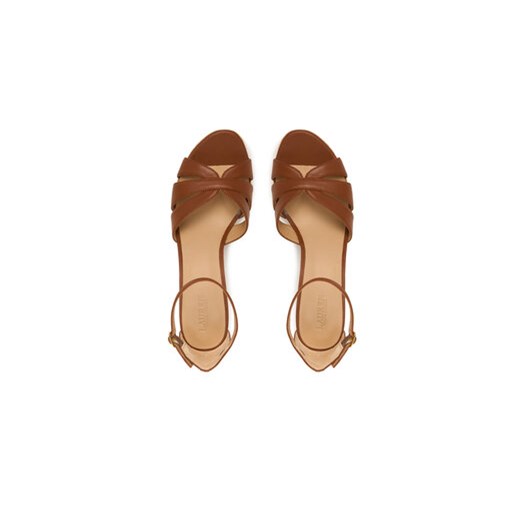 LAUREN RALPH LAUREN Espadryle Nellie 802P04433002 Brązowy 38_5 MODIVO