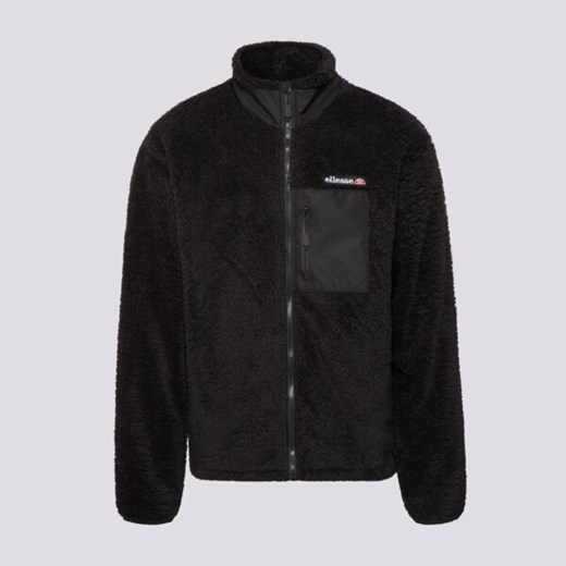 ELLESSE POLAR CERVACOL FLEECE JACKET BLK ze sklepu Sizeer w kategorii Bluzy męskie - zdjęcie 187665711