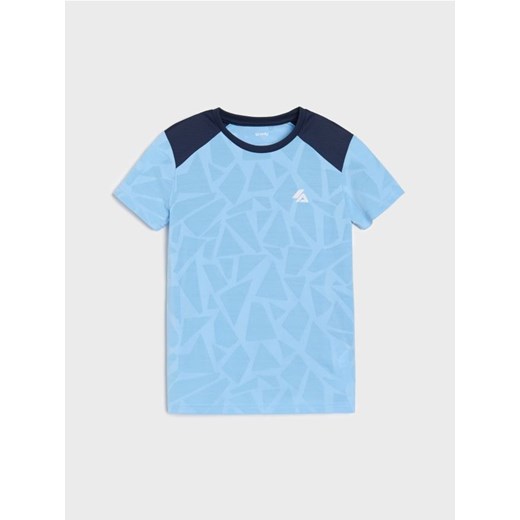 Sinsay - Koszulka z krótkim rękawem Active - niebieski ze sklepu Sinsay w kategorii T-shirty chłopięce - zdjęcie 187666760