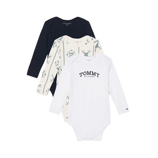 Tommy Hilfiger Komplet body dziecięcych Monotype KN0KN02198 Kolorowy ze sklepu MODIVO w kategorii Body niemowlęce - zdjęcie 187666890