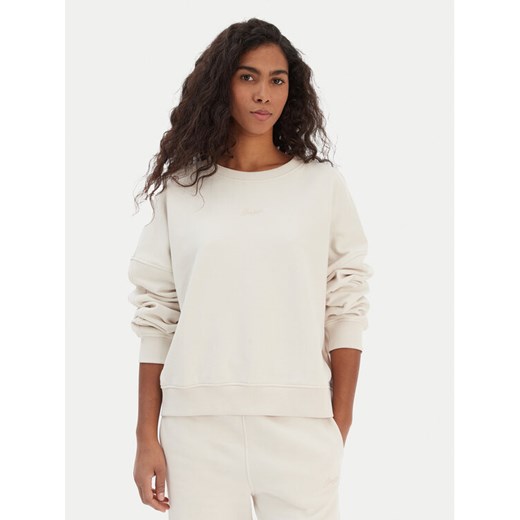 BOSS Bluza C-Endless 50554711 Beżowy Regular Fit ze sklepu MODIVO w kategorii Bluzy damskie - zdjęcie 187666932