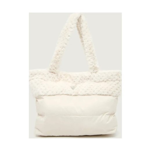 GUESS Shopperka SVEVA | shearling ze sklepu Gomez Fashion Store w kategorii Torby Shopper bag - zdjęcie 187667870