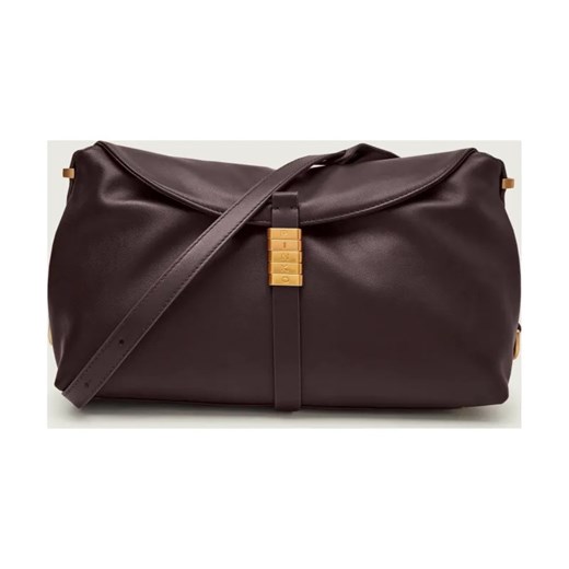 Pinko Skórzana torebka na ramię NEW SADDLE CLASSIC ze sklepu Gomez Fashion Store w kategorii Listonoszki - zdjęcie 187667873