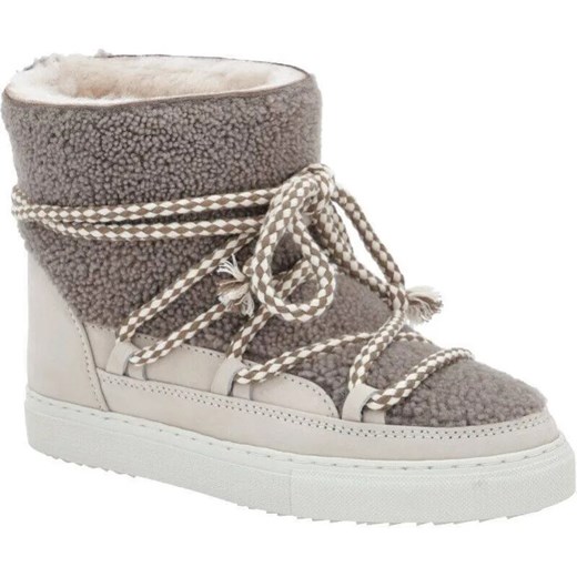 INUIKII Śniegowce CURLY | skóra | shearling | z dodatkiem wełny ze sklepu Gomez Fashion Store w kategorii Śniegowce damskie - zdjęcie 187667900