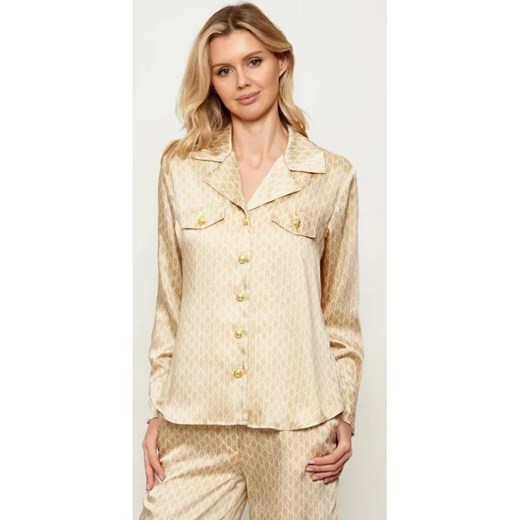 Marciano Guess Satynowa koszula ELIDA | Regular Fit ze sklepu Gomez Fashion Store w kategorii Koszule damskie - zdjęcie 187667931