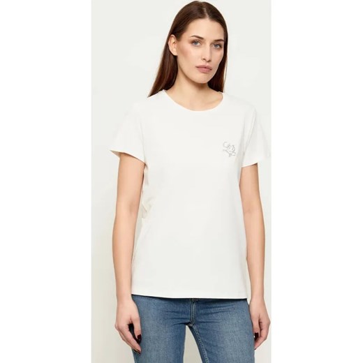 Liu Jo Sport T-shirt | Regular Fit ze sklepu Gomez Fashion Store w kategorii Bluzki damskie - zdjęcie 187667934