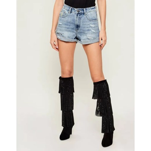 One Teaspoon Jeansowe szorty BANDITS | Slim Fit | high waist ze sklepu Gomez Fashion Store w kategorii Szorty - zdjęcie 187667954