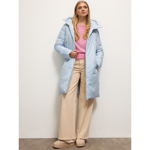 Mohito - Rożowy sweter z domieszką wełny - różowy Mohito S Mohito