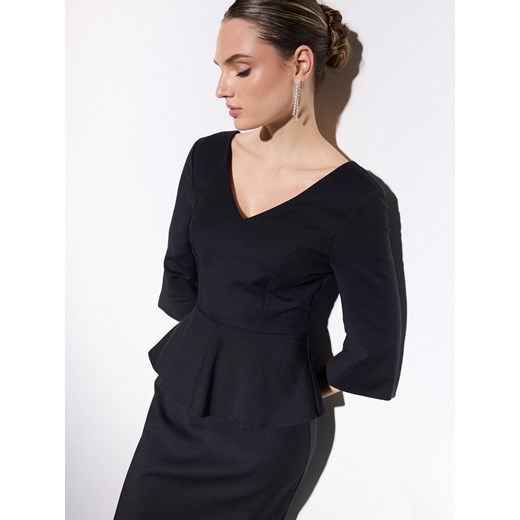 Mohito - Sukienka midi - czarny ze sklepu Mohito w kategorii Sukienki - zdjęcie 187669233