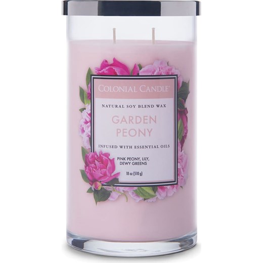 Colonial Candle Świeca zapachowa &quot;Garden Peony&quot; - 510 g ze sklepu Limango Polska w kategorii Świece i dyfuzory - zdjęcie 187669851