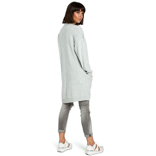 Be Wear Kardigan w kolorze jasnoszarym onesize okazyjna cena Limango Polska