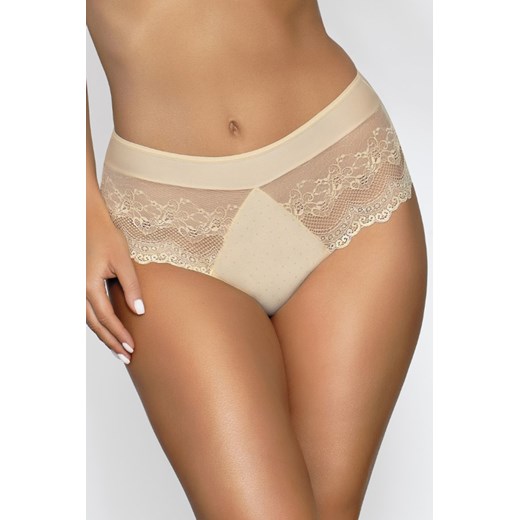 Wysokie brazyliany PariPari Sophia beige ze sklepu kontri.pl w kategorii Majtki damskie - zdjęcie 187670501