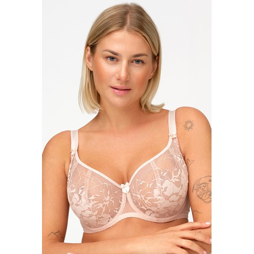 Biustonosz miękki Azal Malwa beżowy ze sklepu kontri.pl w kategorii Biustonosze - zdjęcie 187670521