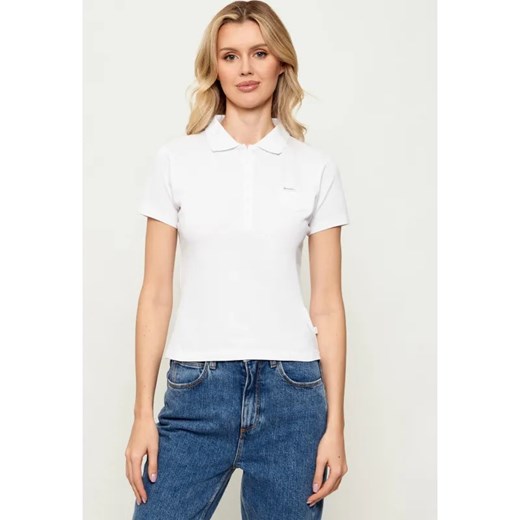 Guess Jeans Polo | Slim Fit ze sklepu Gomez Fashion Store w kategorii Bluzki damskie - zdjęcie 187671952