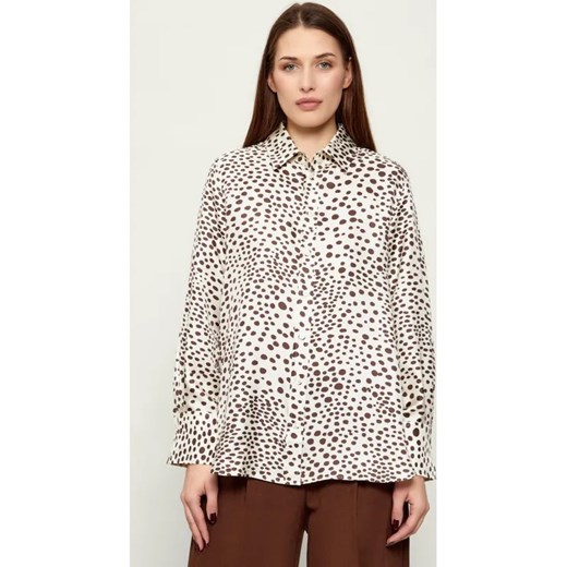 Marella Jedwabna koszula MLLSALVE | Regular Fit ze sklepu Gomez Fashion Store w kategorii Koszule damskie - zdjęcie 187672581