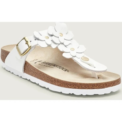 Birkenstock Japonki Gizeh Flowers | narrow fit | skóra ze sklepu Gomez Fashion Store w kategorii Klapki damskie - zdjęcie 187672713