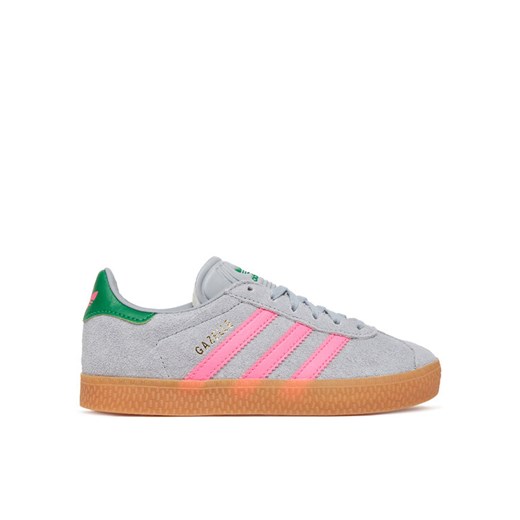 Sneakersy adidas Gazelle IH6472 Szary ze sklepu eobuwie.pl w kategorii Buty sportowe dziecięce - zdjęcie 187672763