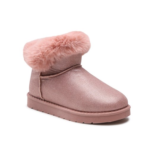 Śniegowce Nelli Blu CS-123B Różowy ze sklepu eobuwie.pl w kategorii Buty zimowe dziecięce - zdjęcie 187672801