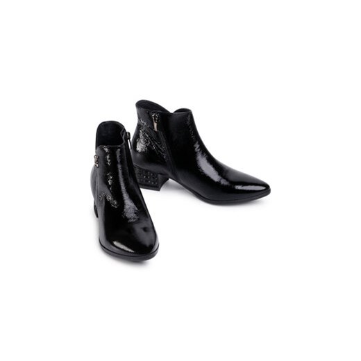 Botki Lasocki 6285-01 Czarny Lasocki 39 eobuwie.pl