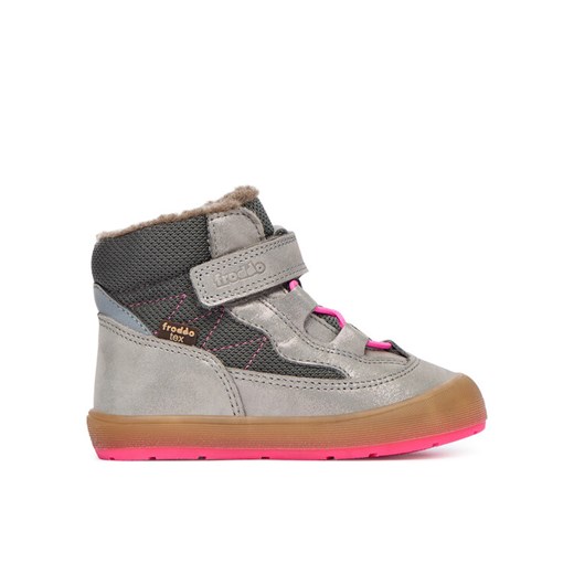 Froddo Trzewiki G2110153-3 M Szary ze sklepu MODIVO w kategorii Buty zimowe dziecięce - zdjęcie 187673263