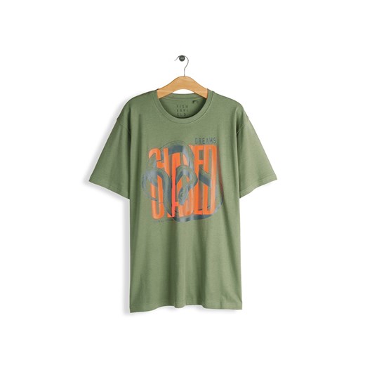 GATE Bawełniana koszulka z nadrukiem S ze sklepu gateshop w kategorii T-shirty męskie - zdjęcie 187673863