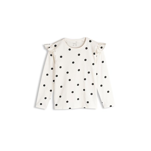 GATE Bawełniana koszulka z nadrukiem 4Y ze sklepu gateshop w kategorii Bluzki dziewczęce - zdjęcie 187673944