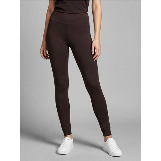 Sinsay - Legginsy z ociepleniem - czerwony ze sklepu Sinsay w kategorii Spodnie damskie - zdjęcie 187674713