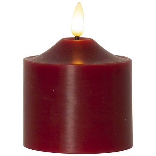 STAR Trading Świeca LED &quot;Flamme&quot; w kolorze czerwonym - wys. 9,5 cm ze sklepu Limango Polska w kategorii Świece i dyfuzory - zdjęcie 187674811
