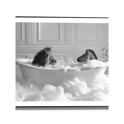 Orangewallz Druk artystyczny &quot;Foam Friends&quot; w ramce ze sklepu Limango Polska w kategorii Obrazy - zdjęcie 187674892