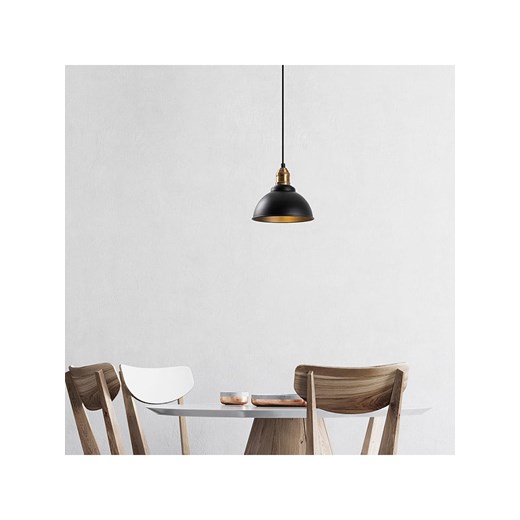 Opviq Lampa wisząca w kolorze czarnym - wys. 116 x Ø 21 cm ze sklepu Limango Polska w kategorii Oświetlenie - zdjęcie 187674900