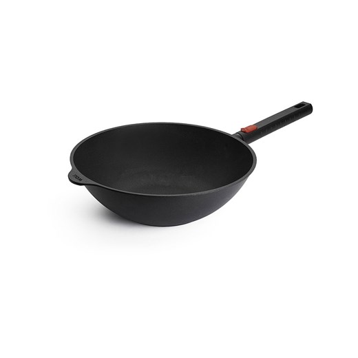 Woll Patelnia wok w kolorze czarnym - Ø 30 cm ze sklepu Limango Polska w kategorii Garnki - zdjęcie 187675173