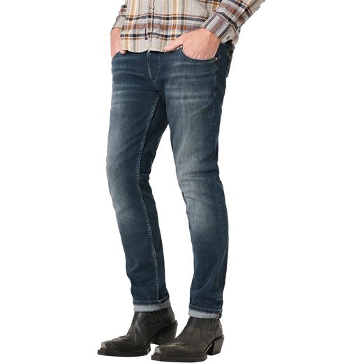 Timezone Dżinsy &quot;Scott&quot; - Slim fit - w kolorze granatowym ze sklepu Limango Polska w kategorii Jeansy męskie - zdjęcie 187675592