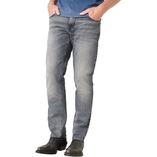 Timezone Dżinsy &quot;Eduardo&quot; - Slim fit - w kolorze jasnoszarym ze sklepu Limango Polska w kategorii Jeansy męskie - zdjęcie 187675610